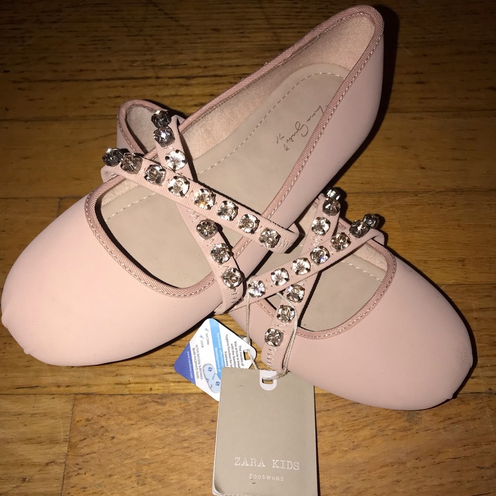 Zara Rose Flats